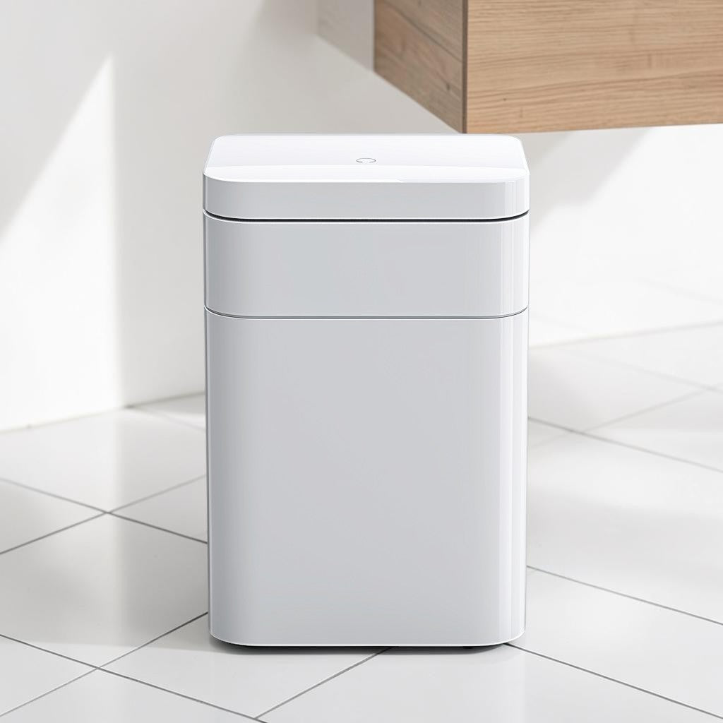 Apext Intelligent Motion Sensor Trash Can - 12L Automatic Waterproof Waste Bin for Kitchen and Bathroom