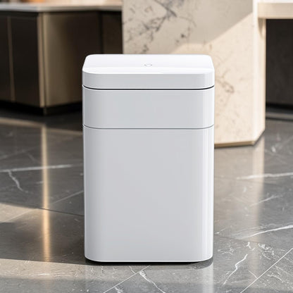 Apext Intelligent Motion Sensor Trash Can - 12L Automatic Waterproof Waste Bin for Kitchen and Bathroom