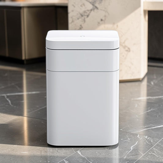 Apext Intelligent Motion Sensor Trash Can - 12L Automatic Waterproof Waste Bin for Kitchen and Bathroom